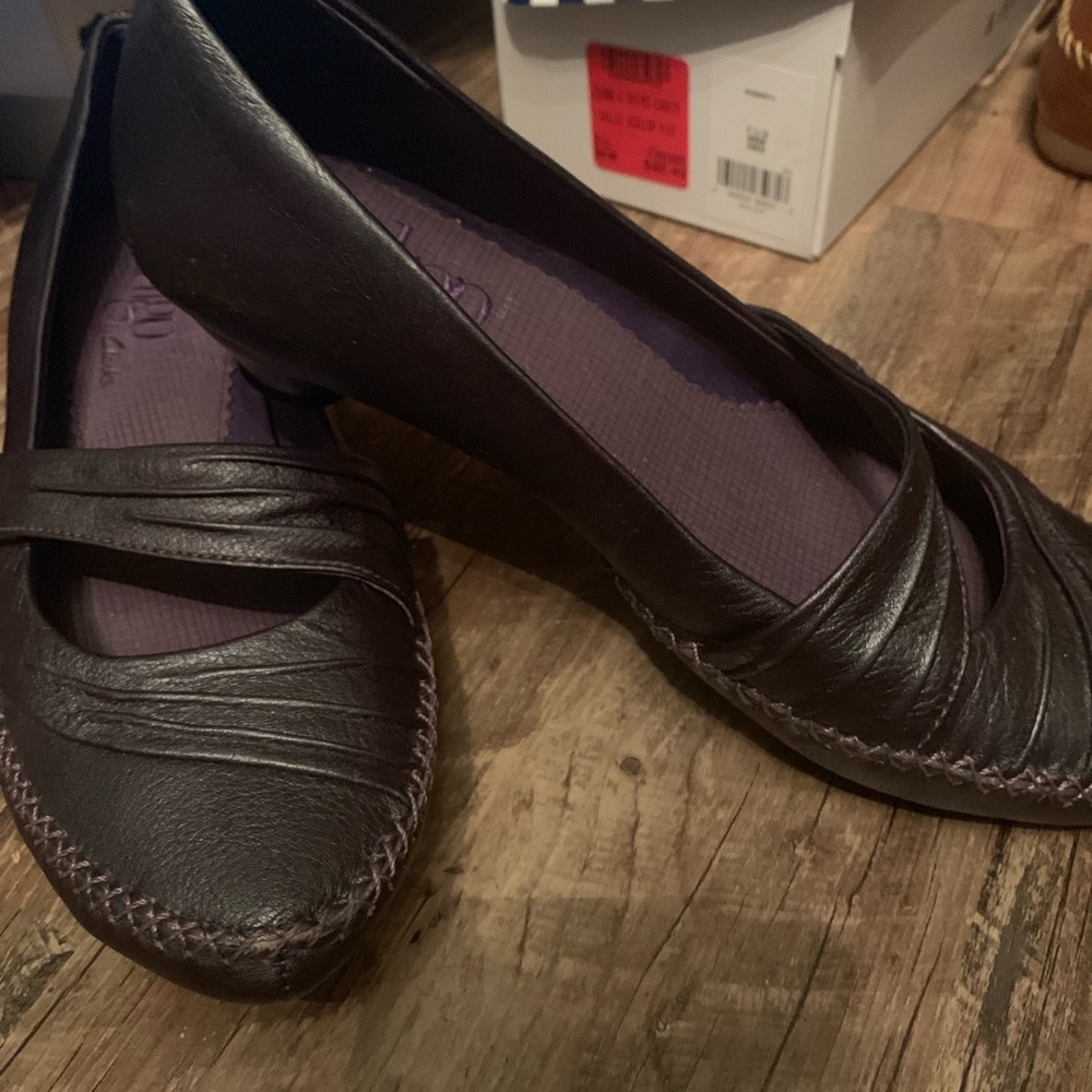 Indigo kitten heel